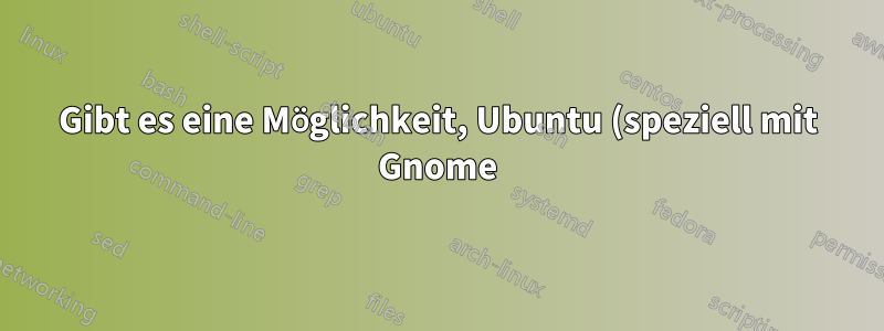 Gibt es eine Möglichkeit, Ubuntu (speziell mit Gnome) zu installieren, ohne die gesamte dazugehörige Software zu erhalten?