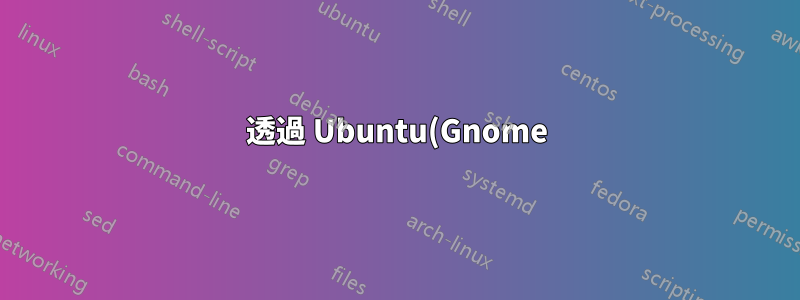透過 Ubuntu(Gnome) 軟體和統一 cli 更新 snap、flatpak 和 appimage?
