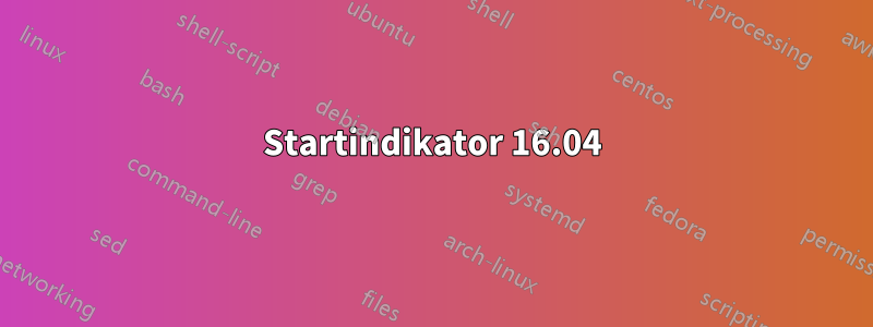 Startindikator 16.04