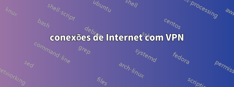 2 conexões de Internet com VPN