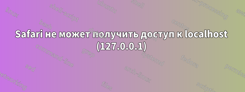 Safari не может получить доступ к localhost (127.0.0.1)