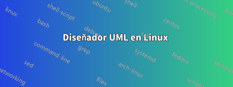 Diseñador UML en Linux