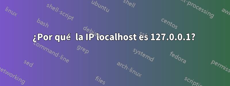 ¿Por qué la IP localhost es 127.0.0.1?