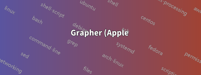 Grapher (Apple) 是否可以寫腳本?