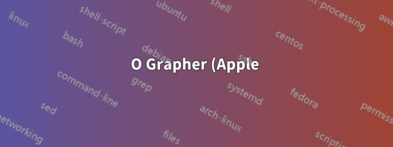 O Grapher (Apple) é programável e, em caso afirmativo, como?
