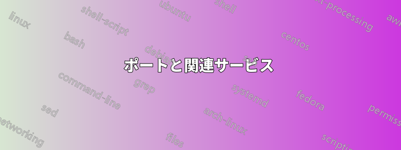 ポートと関連サービス