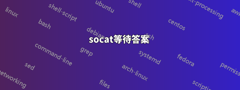 socat等待答案