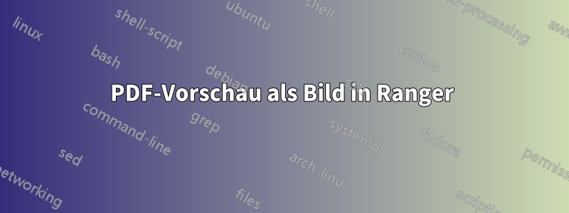 PDF-Vorschau als Bild in Ranger