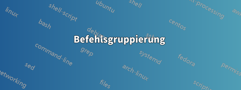 Befehlsgruppierung