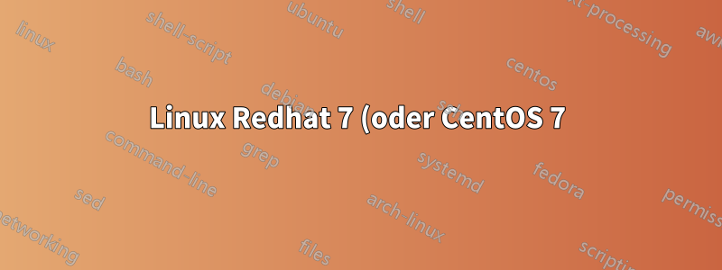 Linux Redhat 7 (oder CentOS 7) + Firewalld maskiert die Firewall