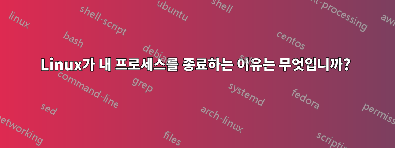 Linux가 내 프로세스를 종료하는 이유는 무엇입니까?