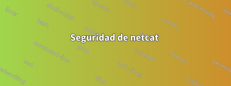 Seguridad de netcat