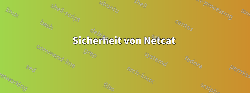 Sicherheit von Netcat