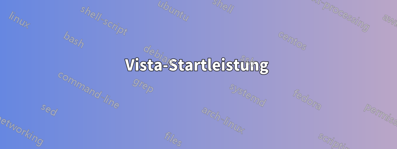 Vista-Startleistung