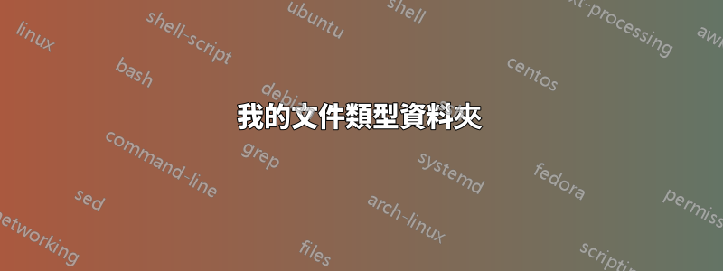 我的文件類型資料夾