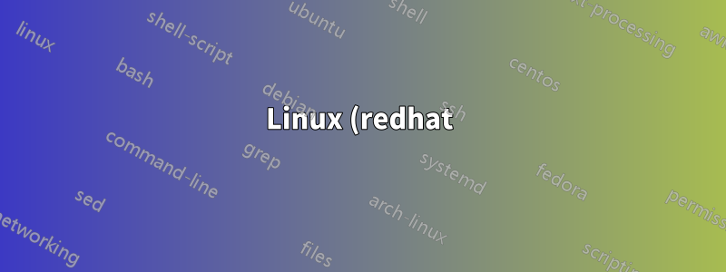 Linux (redhat) como alterar a senha para a senha anterior