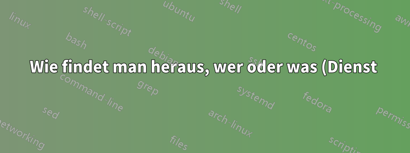 Wie findet man heraus, wer oder was (Dienst) eine bestimmte Datei oder einen bestimmten Ordner in Solaris gelöscht hat?