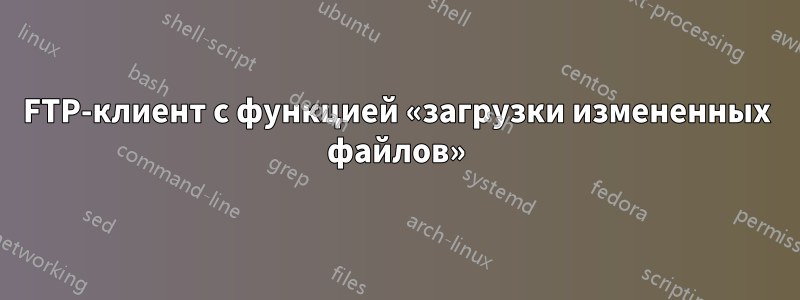 FTP-клиент с функцией «загрузки измененных файлов»