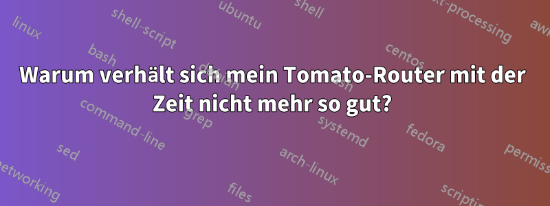 Warum verhält sich mein Tomato-Router mit der Zeit nicht mehr so gut?