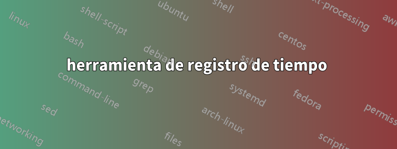 herramienta de registro de tiempo