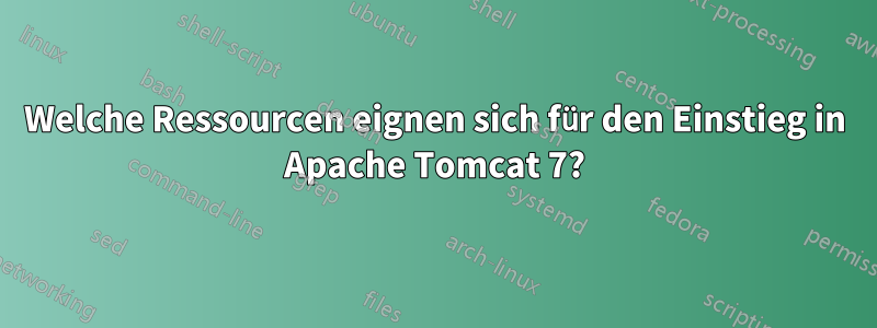 Welche Ressourcen eignen sich für den Einstieg in Apache Tomcat 7?