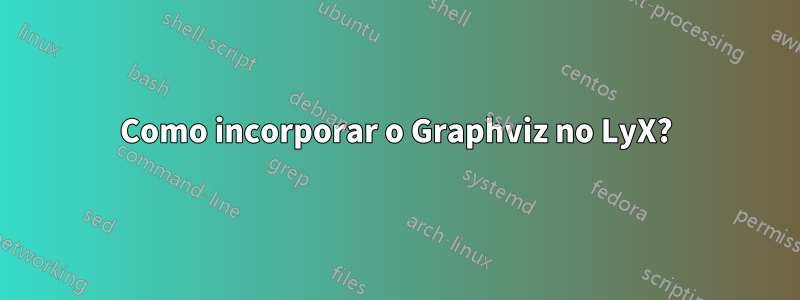 Como incorporar o Graphviz no LyX?