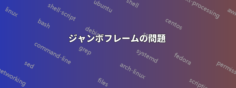 ジャンボフレームの問題