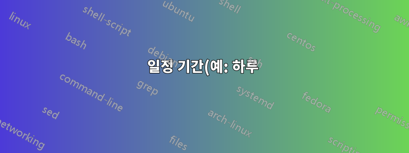 일정 기간(예: 하루) 동안만 기록을 저장하도록 Firefox 4를 설정하는 방법은 무엇입니까?