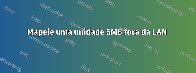 Mapeie uma unidade SMB fora da LAN