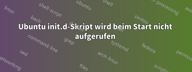 Ubuntu init.d-Skript wird beim Start nicht aufgerufen