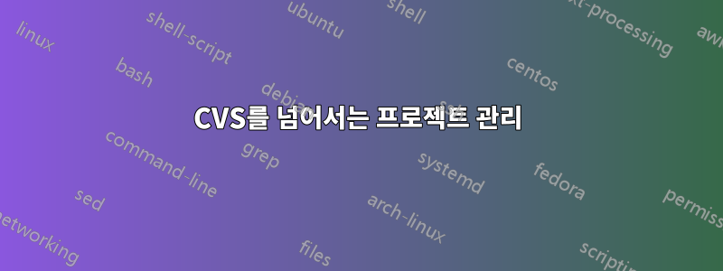 CVS를 넘어서는 프로젝트 관리