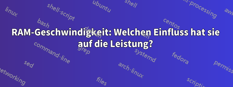 RAM-Geschwindigkeit: Welchen Einfluss hat sie auf die Leistung?