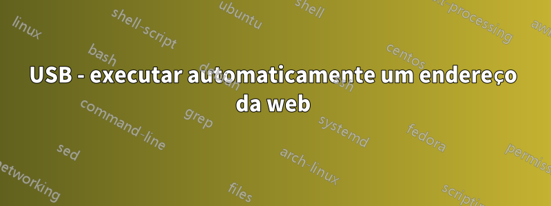 USB - executar automaticamente um endereço da web