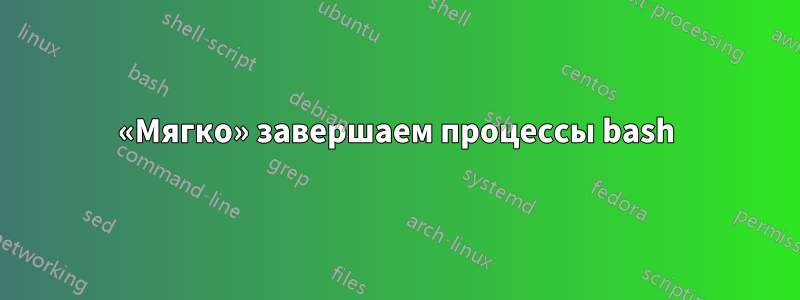 «Мягко» завершаем процессы bash