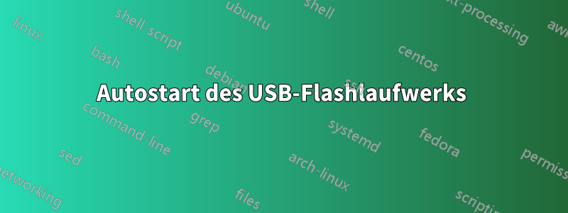 Autostart des USB-Flashlaufwerks