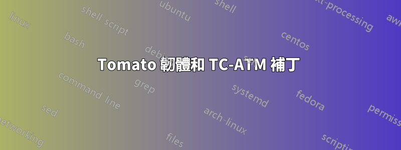 Tomato 韌體和 TC-ATM 補丁