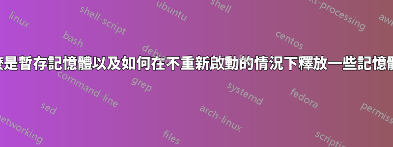 什麼是暫存記憶體以及如何在不重新啟動的情況下釋放一些記憶體？