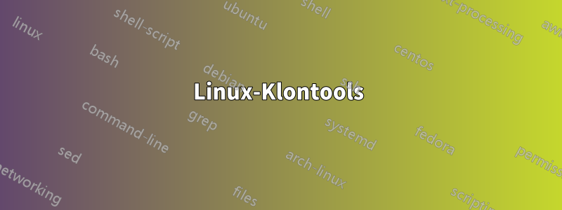 Linux-Klontools