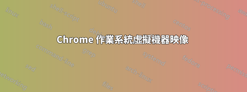 Chrome 作業系統虛擬機器映像