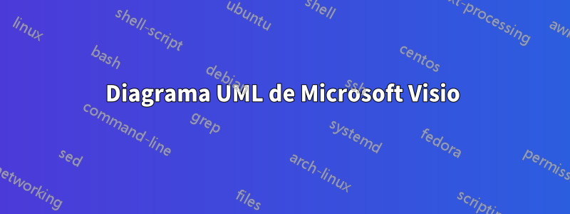 Diagrama UML de Microsoft Visio