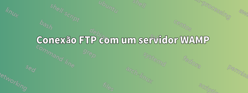 Conexão FTP com um servidor WAMP