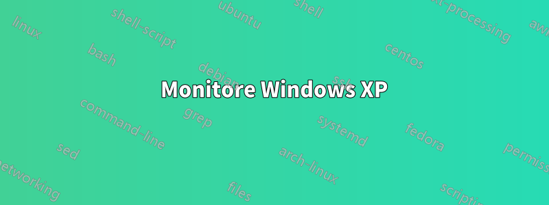 3 Monitore Windows XP