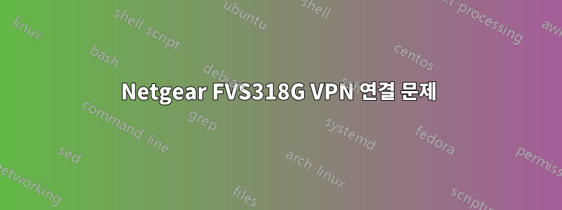 Netgear FVS318G VPN 연결 문제