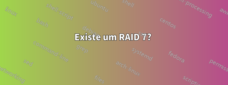 Existe um RAID 7?