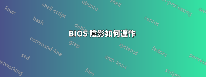 BIOS 陰影如何運作