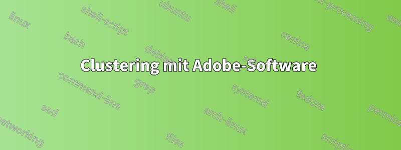 Clustering mit Adobe-Software