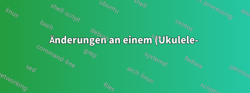 Änderungen an einem (Ukulele-)Keylayout anwenden, ohne sich unter OS X erneut anzumelden