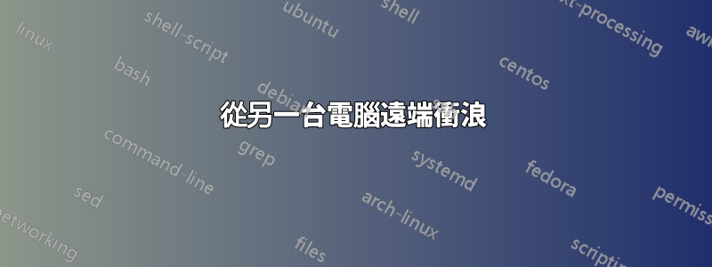 從另一台電腦遠端衝浪