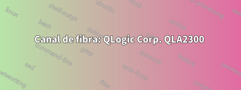 Canal de fibra: QLogic Corp. QLA2300