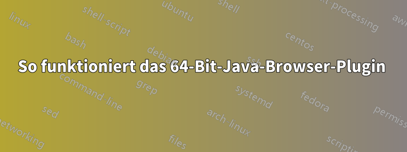 So funktioniert das 64-Bit-Java-Browser-Plugin